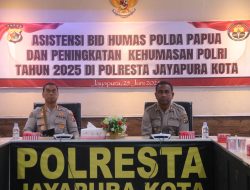 Tingkatkan Kemampuan Kehumasan, Bid Humas Polda Papua Gelar Asistensi di Polresta Jayapura Kota