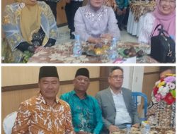 Wabup Lahat Widia Ningsih dan Pengusaha Sukses Leman C Menghadiri Resepsi Pernikahan Susi dan Jelly