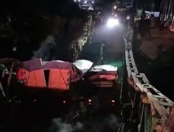 Viral Jembatan Desa Muara Lawai Roboh Diduga Angkutan Batubara Melebihi Tonase 32 Ton