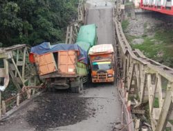 Diduga Langgar ODOL Jembatan Muara Lawai Ambruk. Ini Tanggung Jawab Dishub Provinsi Sumsel