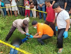 Quick Response Polsek Serbalawan dan  Inafis Olah TKP Temuan Mayat Diduga Korban Laka Lantas