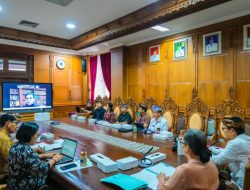 Bahas Rencana Kerja Sama Strategis Lintas Negara, Bupati Badung dan Wali Kota Fujisawa Jepang Gelar Pertemuan Virtual