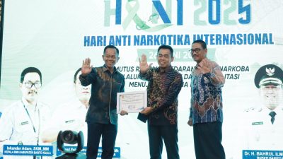 Wabup Batola Herman Susilo Tegaskan Komitmen Perang Lawan Narkoba