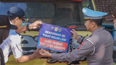 Tekan Risiko Kecelakaan, Polres Jember Gelar Operasi Gabungan Kendaraan ODOL