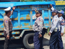 Dishub Provinsi Jatim Gencarkan Razia ODOL, Truk Tambang Kocar-Kacir Dihantam Penertiban