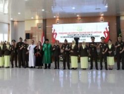 Kejati Sulbar Gelar Pelantikan Pejabat Eselon II dan III
