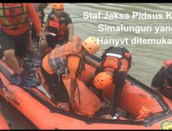Calon Jaksa Simangulun yang Hanyut Gara-gara Kejar Tersangka Korupsi Kabur ke Sungai Ditemukan Meninggal