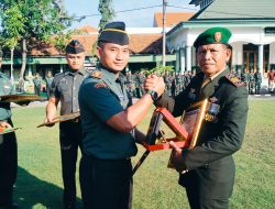 Upacara Pelepasan Anggota Purna Tugas Pindah Satuan dan Penutupan Pembekalan Babinsa