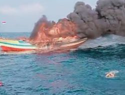 KM Kramatjati Kebakaran di Perairan Karimunjawa, 18 ABK Selamat 1 ABK Hilang