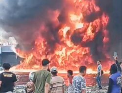 Belum Ada Sebulan Kasus Kebakaran Kapal Terjadi Lagi di Kota Tegal