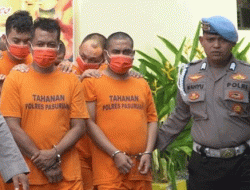 Empat Kasus Besar Berhasil Diungkap Polres Pasuruan, Lima Tersangka Diamankan