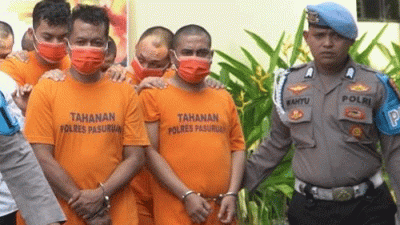 Empat Kasus Besar Berhasil Diungkap Polres Pasuruan, Lima Tersangka Diamankan