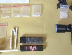 Terduga Pemasok dan Pengedar Sabu Ditangkap Polisi di Jalan Pengayoman Mamuju