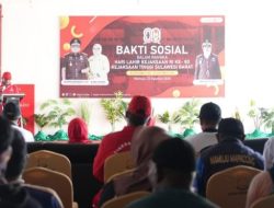 Peringati Hari Bhakti Adhyaksa ke-80, Kejati Sulbar Bersama Kejari Bagikan Paket Sembako