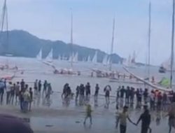 55 Perahu Sandeq Silumba Berhasil Finis Hingga Etape 4