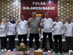 Kapolda Sulbar Terima Kunjungan Silaturahmi Ketua Komisi Informasi Sulbar