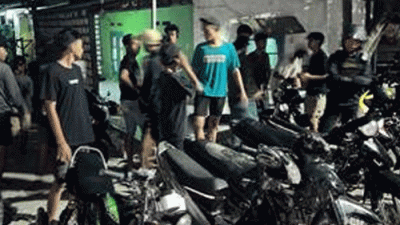 Razia Balap Liar di Gresik, Polisi Amankan Enam Remaja saat Patroli Dini Hari