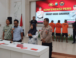 Lima Tersangka Kasus Curanmor Dibekuk Polisi, Seorang Terduga Berstatus DPO