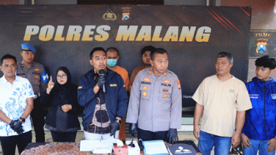 Bawa Kabur Mobil Tetangga, Polres Malang Gerak Cepat Amankan Seorang Pemuda Desa Kemiri