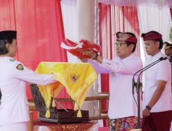 Upacara Peringatan HUT ke-80 Kemerdekaan RI di Badung, Bupati Adi Arnawa Selaku Inspektur Upacara