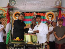 Wabup Badung Hadiri HUT STT Suka Karya dan Buka Festival Lomba Tari se-Bali