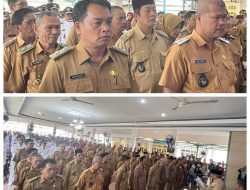 Bupati Lahat Bursah Zarnubi Kukuhkan Erdadi Jabat Ketua Forum Komunikasi Kepala Desa Periode 2025-2028