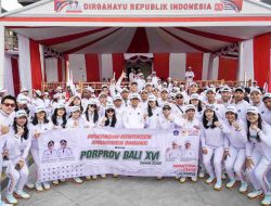 Bonus Rp80 Juta kepada Atlet Peraih Medali Emas, Bupati Adi Arnawa Lepas Kontingen Badung PORPROV Bali XVI