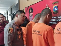 Personel SatResnarkoba Polres Pariaman, Pasok Sabu ke Pemakai di Hotel Nantongga