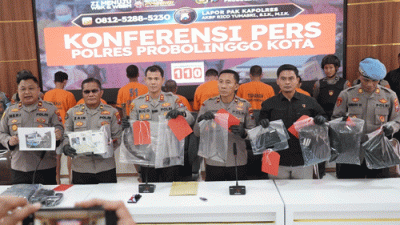 Satu Tertangkap, Tiga Buron, Kawanan Perampok di Sumber Wetan Dibekuk Polres Probolinggo Kota
