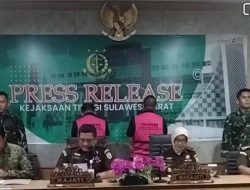 Kejati Sulbar Tahan 2 Tersangka Kasus Korupsi Pembebasan Lahan Pasar Mamasa