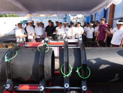 Groundbreaking Pembangunan Jaringan Distribusi Pipa Bawah Laut, Bupati: Upaya Pemkab Badung Menambah Layanan Air di Badung Selatan