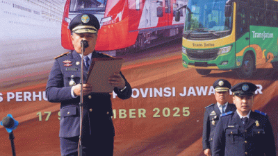 Dishub Provinsi Jatim Gelorakan Semangat Harhubnas 2025, Transportasi sebagai Bakti untuk Negeri