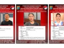 Polda Sumut Tetapkan DPO Pasutri Pemilik Dragon KTV dan Gempar Selamat, Pengendali Narkoba Jalur Laut Asahan