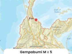 Gempa 5,0 Guncang Palu, Warga Berhamburan Keluar Rumah