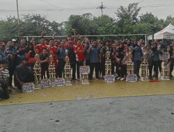 Kejuaraan Bola Voli Memperebutkan Piala Bupati dan Wakil Bupati Total Hadiah Rp90 Juta