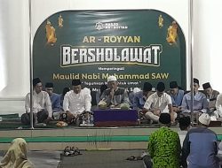 Masjid Ar-royyan Ketanggi Ngawi Berselawat Memperingati Maulid Nabi Muhammad SAW