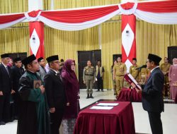 Bupati John Kenedy Azis Lantik Pejabat Pimpinan Tinggi Pratama serta Pejabat Fungsional