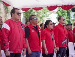 PDI Perjuangan Badung Tanamkan Budaya Kesiapsiagaan Lewat Simulasi Gempa