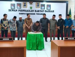 DPRD Padang Pariaman Ketok Perubahan APBD 2025, Defisit Rp37,9 Miliar Ditutupi Nol SILPA