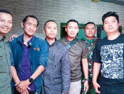 Divif 2 Kostrad Singosari Malang, Takziah ke Rumah Wartawan di Kota Batu