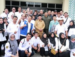 Bupati Batola Bahrul Ilmi Hadir Dampingi Mensos RI Berdialog Dengan Pilar Sosial Kalsel