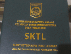 Diduga Ada Penyalahgunaan Wewenang Pengurusan SKTL, Oknum Kades Tambakasri Malang Jadi Sorotan