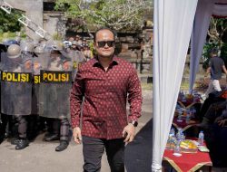 Simulasi Penanggulangan Aksi Massa di Puspem Badung