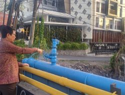 Bupati Badung Tinjau Trash Rack Tukad Mati dan Jalan Simpang Teuku Umar Barat