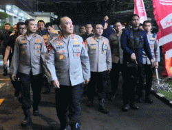 Jamin Rasa Aman dan Tertibkan Situasi Pasca Aksi Kerusuhan, Digelar Patroli Skala Besar TNI-Polri