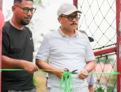 Gubernur Sulbar Resmikan Lapangan Mini Soccer All Star Kalukku