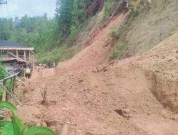 BPBD Sulbar Terima Laporan Kejadian Bencana Tanah Longsor di Lembana Salulo Mamasa