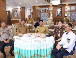 Bupati Batola Hadiri Rakoor Pengendalian Inflasi 2025 Bersama Kemendagri Secara Daring