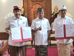 Bupati Badung Adi Arnawa Tandatangani BAST Pinjam Pakai Lahan GWK