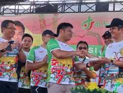 Bupati Tegal Lari Bareng 1.400 Peserta dalam Rangka HUT RS dr. Soeselo